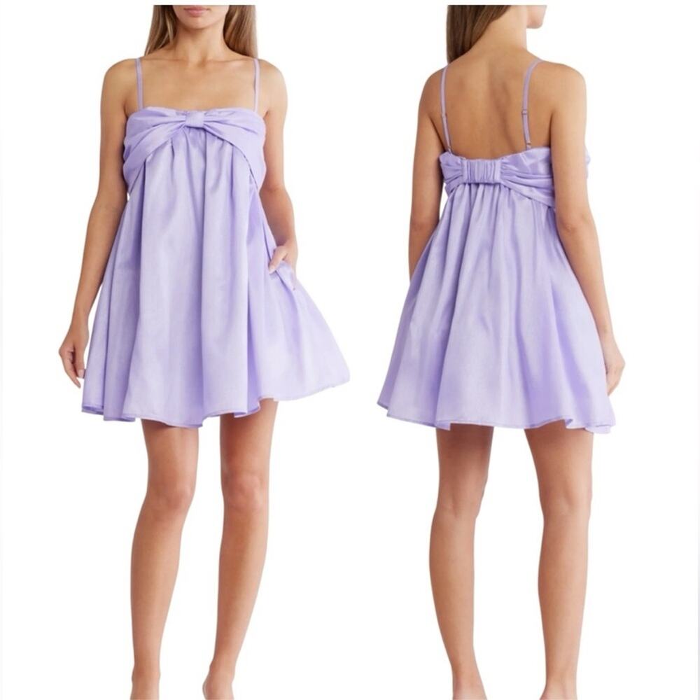 NWT Hutch Bow Babydoll Dress Size Large